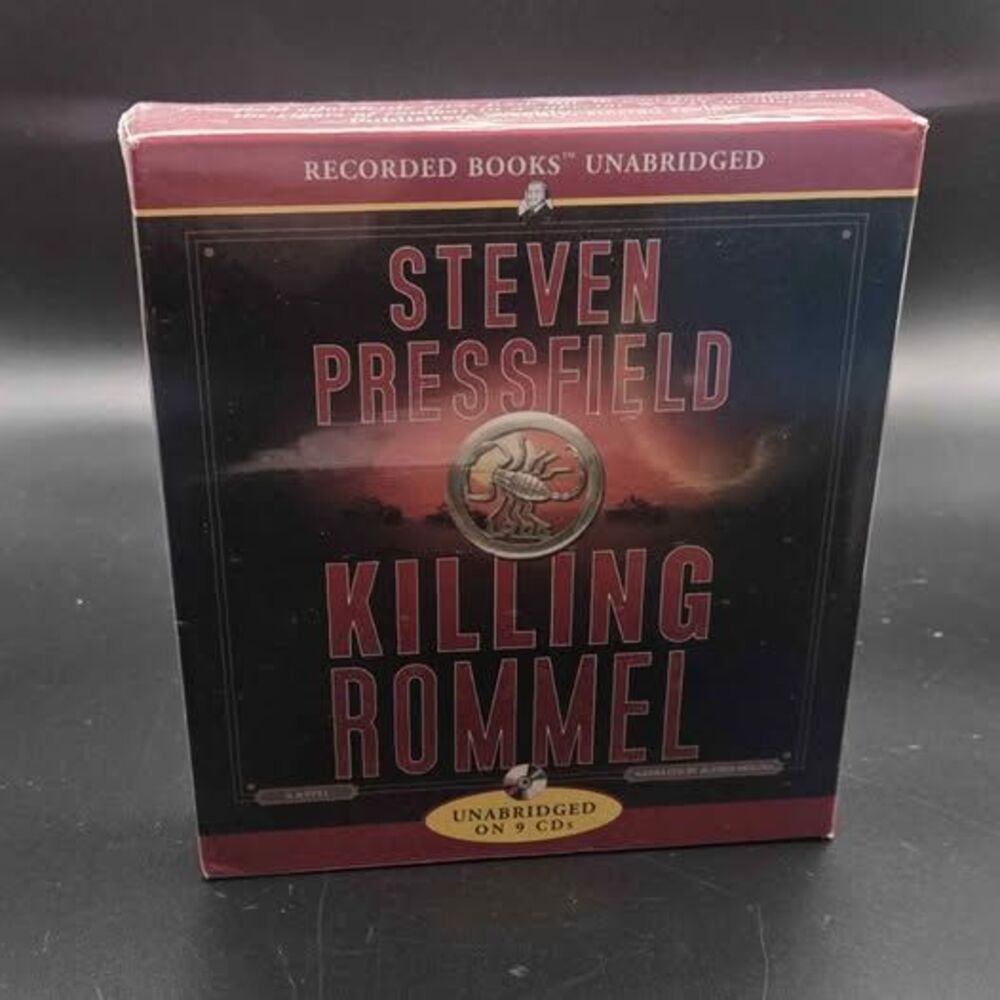 Steven Pressfield Killing Rommel Unabridged Audiobook 9 CD's NEW *Sealed